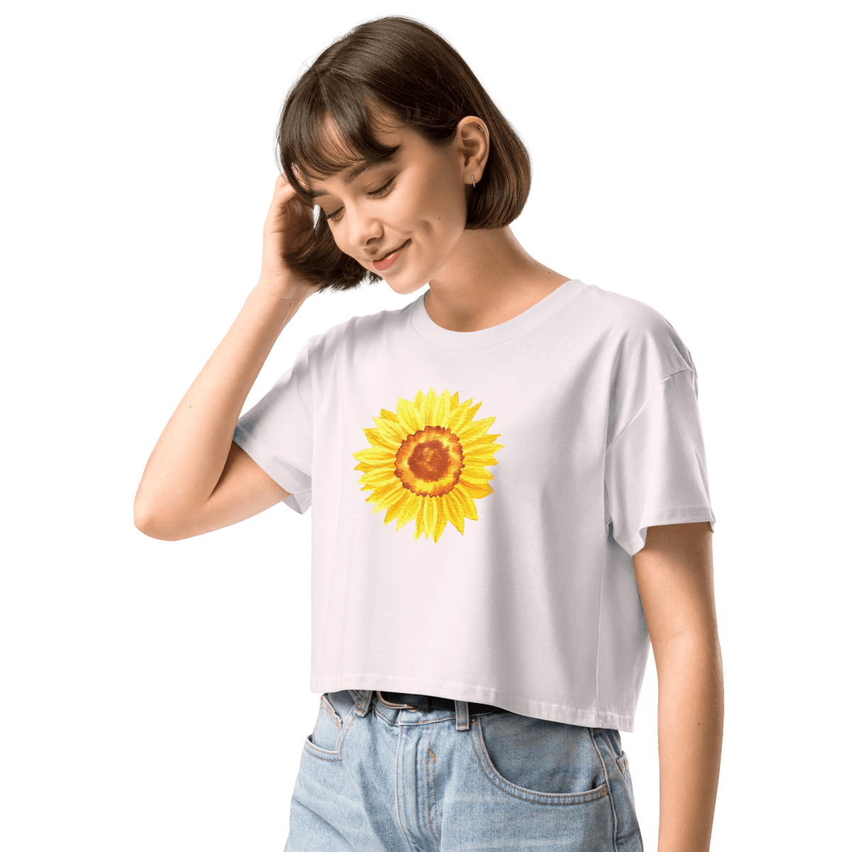 Sunflower Power Crop Top - Polychrome Goods 🍊