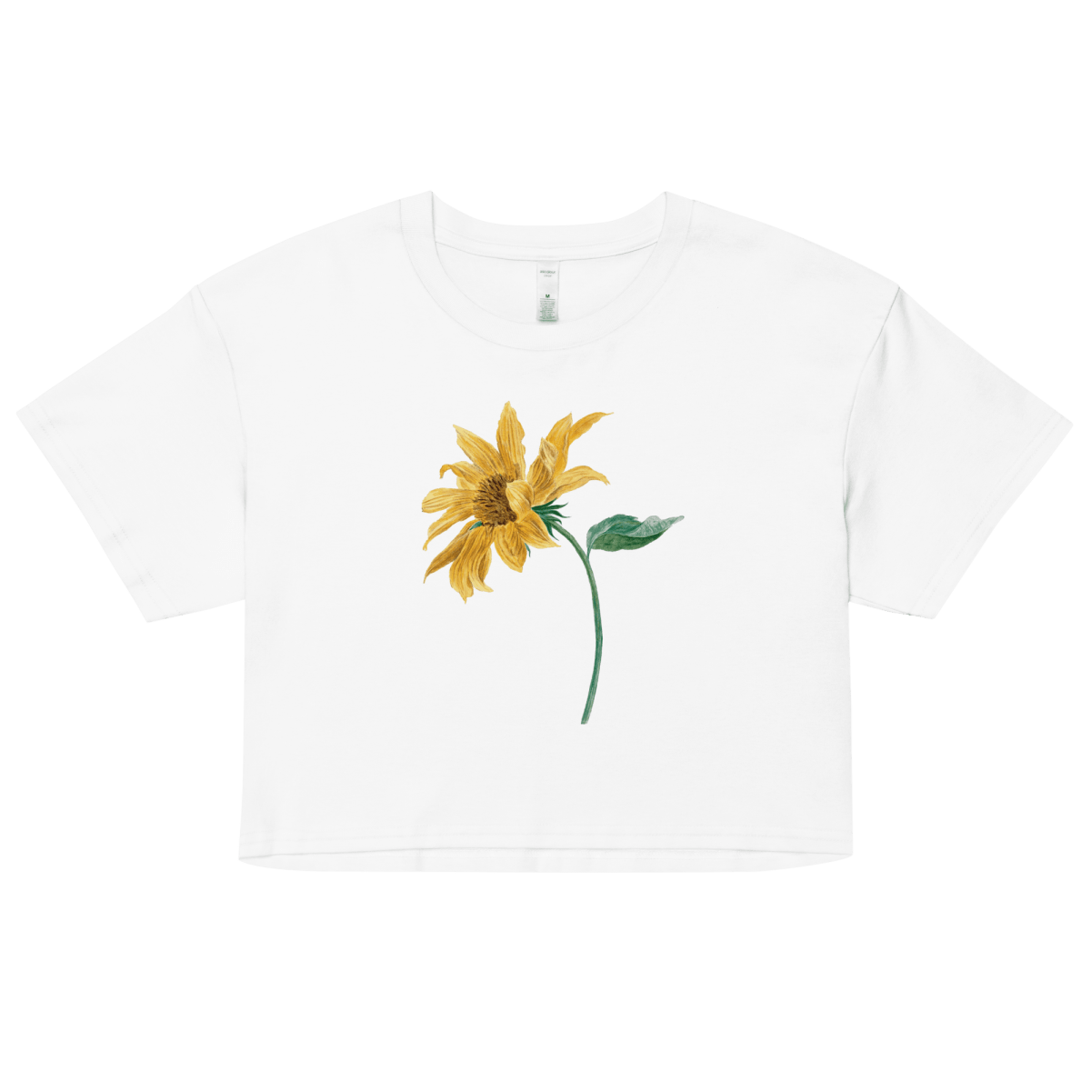 Sunny Sunflower Crop Top - Polychrome Goods 🍊