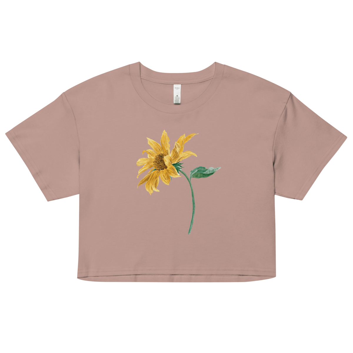 Sunny Sunflower Crop Top - Polychrome Goods 🍊