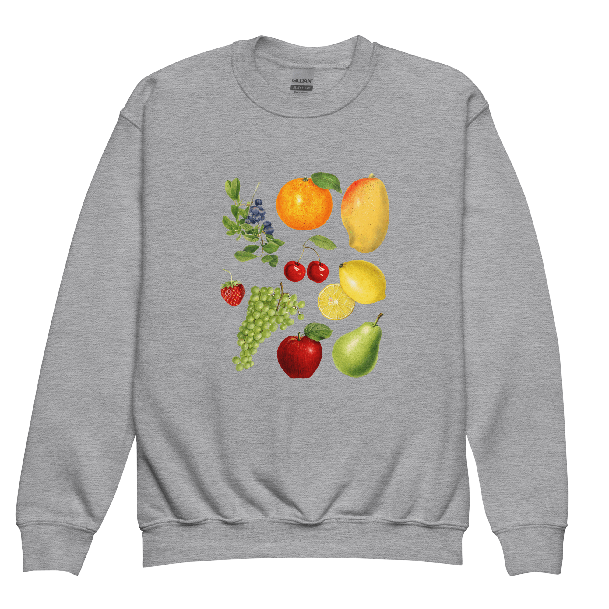 Super Fruity Youth Kids Sweatshirt - Polychrome Goods 🍊
