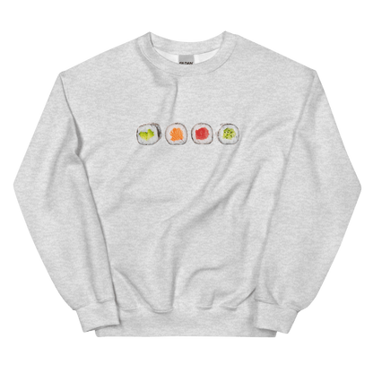 Sushi Rolls Sweatshirt 🍣 - Polychrome Goods 🍊