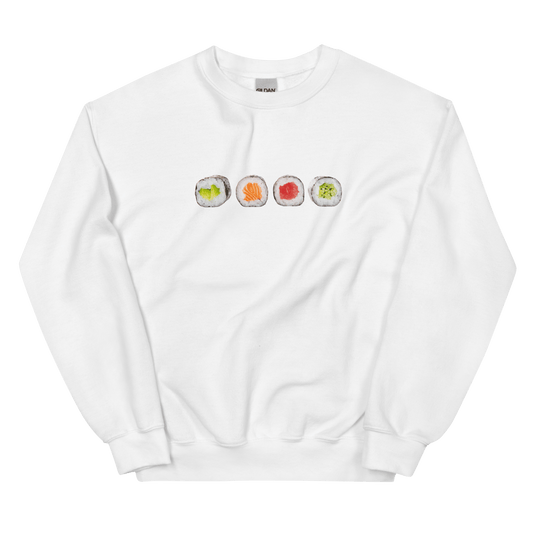 Sushi Rolls Sweatshirt 🍣 - Polychrome Goods 🍊
