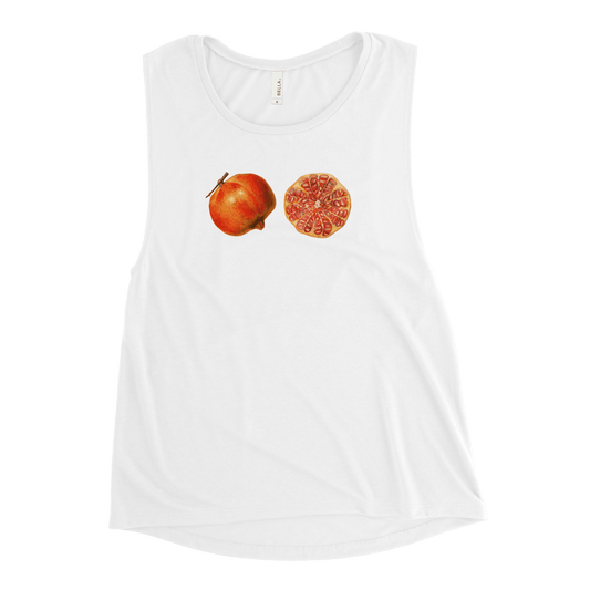 Sweet Pomegranate Fruit Tank Top - Polychrome Goods 🍊