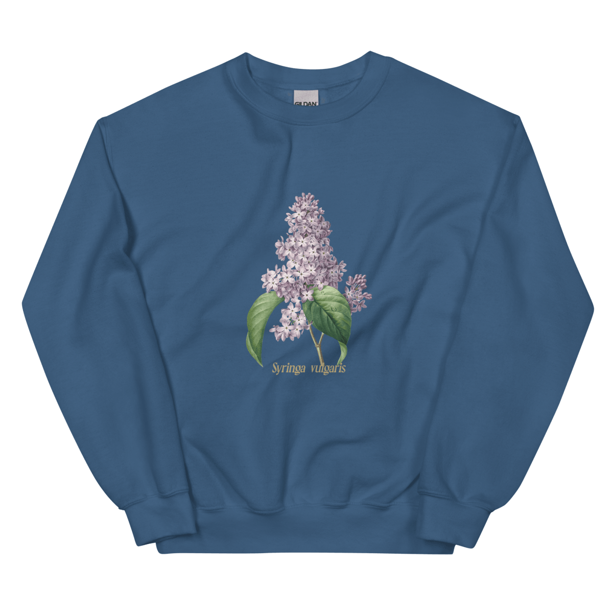 Syringa Vulgaris Lilac Flower Sweatshirt - Polychrome Goods 🍊