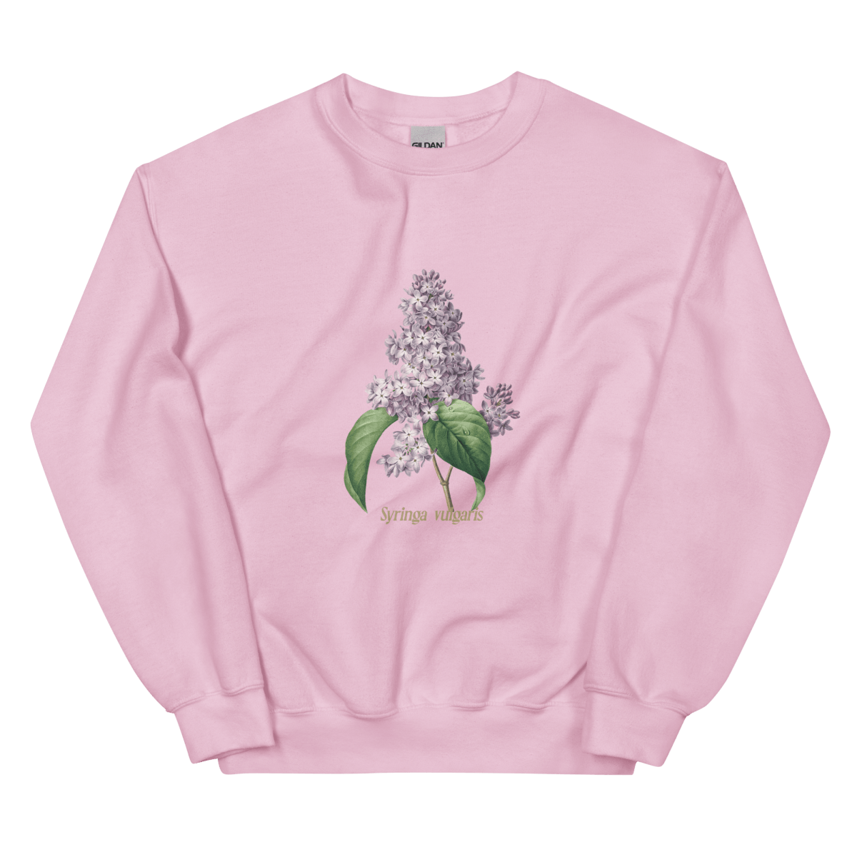 Syringa Vulgaris Lilac Flower Sweatshirt - Polychrome Goods 🍊