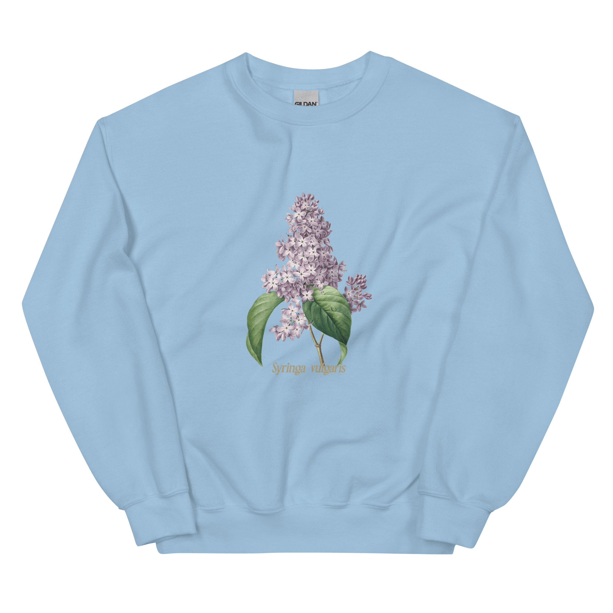 Syringa Vulgaris Lilac Flower Sweatshirt - Polychrome Goods 🍊
