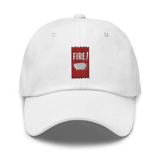 Taco Bell FIRE Hot Sauce Embroidered Dad Hat - Polychrome Goods 🍊