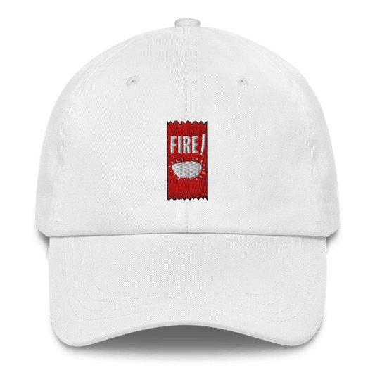 Taco Bell FIRE Hot Sauce Embroidered Dad Hat - Polychrome Goods 🍊