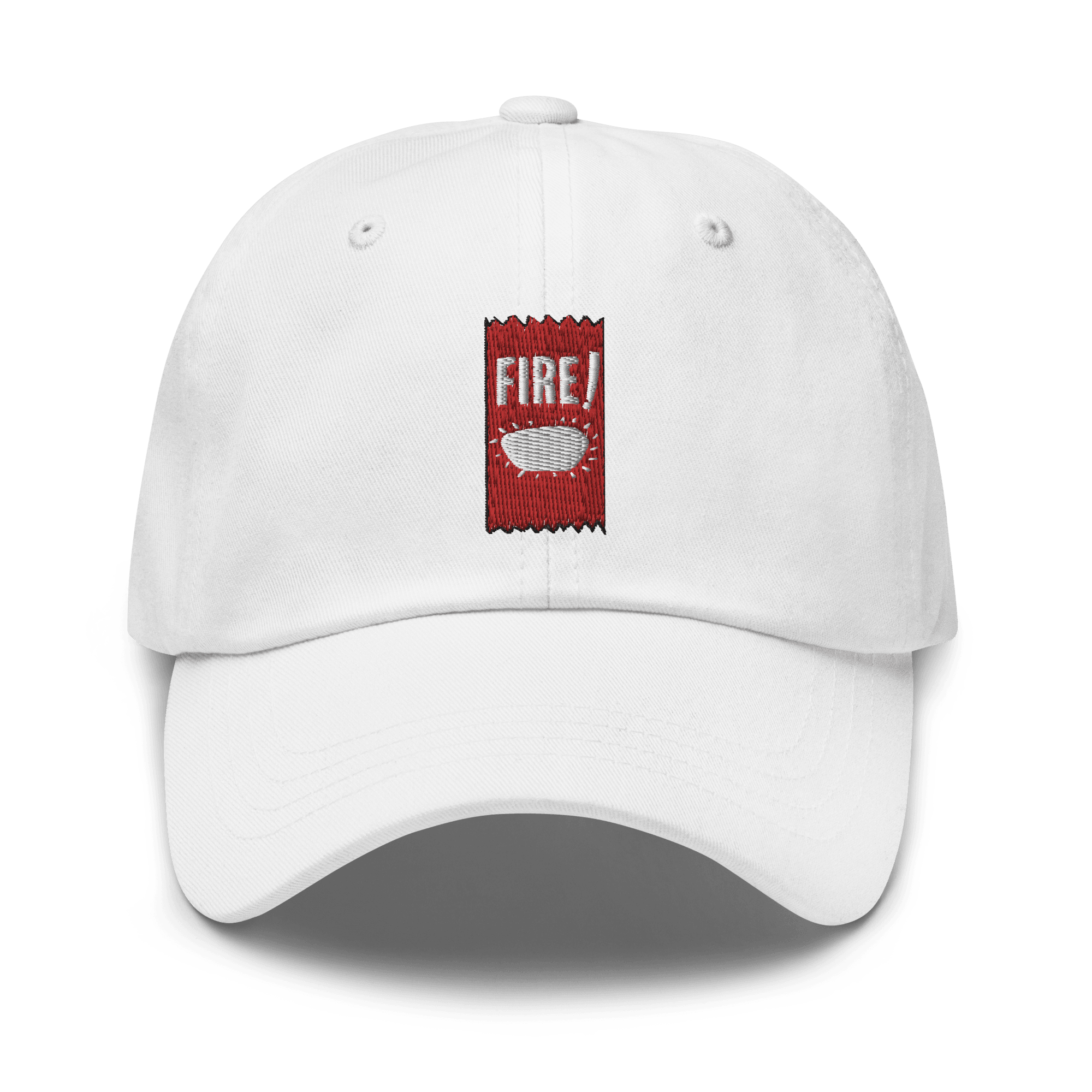 Taco Bell FIRE Hot Sauce Embroidered Dad Hat - Polychrome Goods 🍊