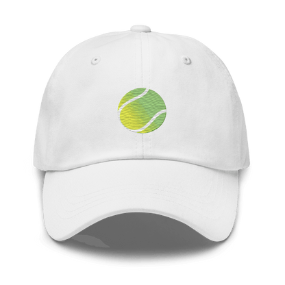 Tennis Ball Gradient Embroidered Dad Hat - Polychrome Goods 🍊