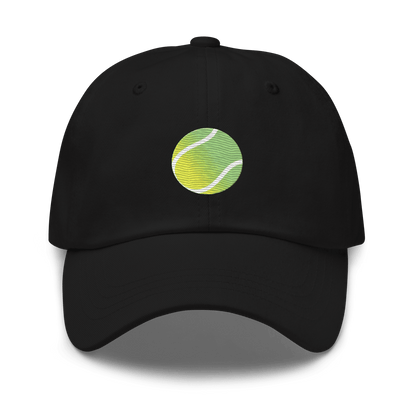 Tennis Ball Gradient Embroidered Dad Hat - Polychrome Goods 🍊