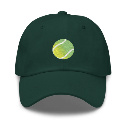 Tennis Ball Gradient Embroidered Dad Hat - Polychrome Goods 🍊