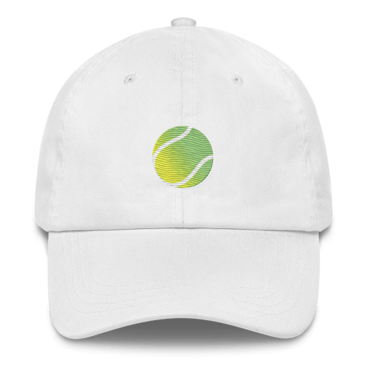 Tennis Ball Gradient Embroidered Dad Hat - Polychrome Goods 🍊