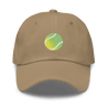 Tennis Ball Gradient Embroidered Dad Hat - Polychrome Goods 🍊