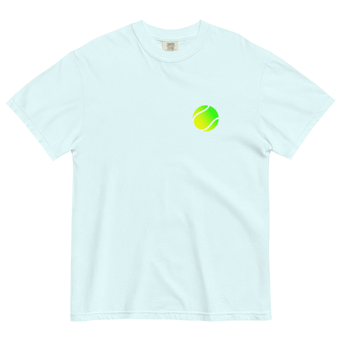 Tennis 🎾 is my Heart Embroidered Shirt - Polychrome Goods 🍊