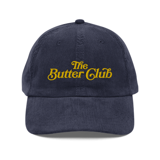 The Butter Club Embroidered Corduroy Hat - Polychrome Goods 🍊