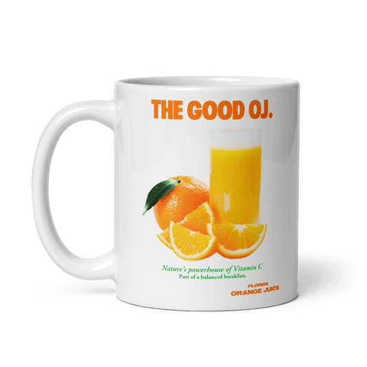 The Good OJ Breakfast Mug - Polychrome Goods 🍊