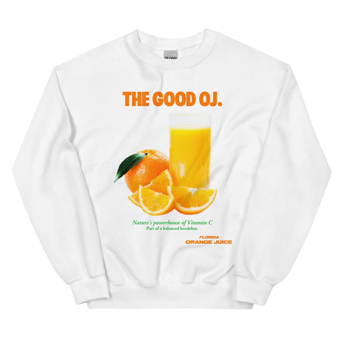 The Good OJ Breakfast Sweatshirt - Polychrome Goods 🍊