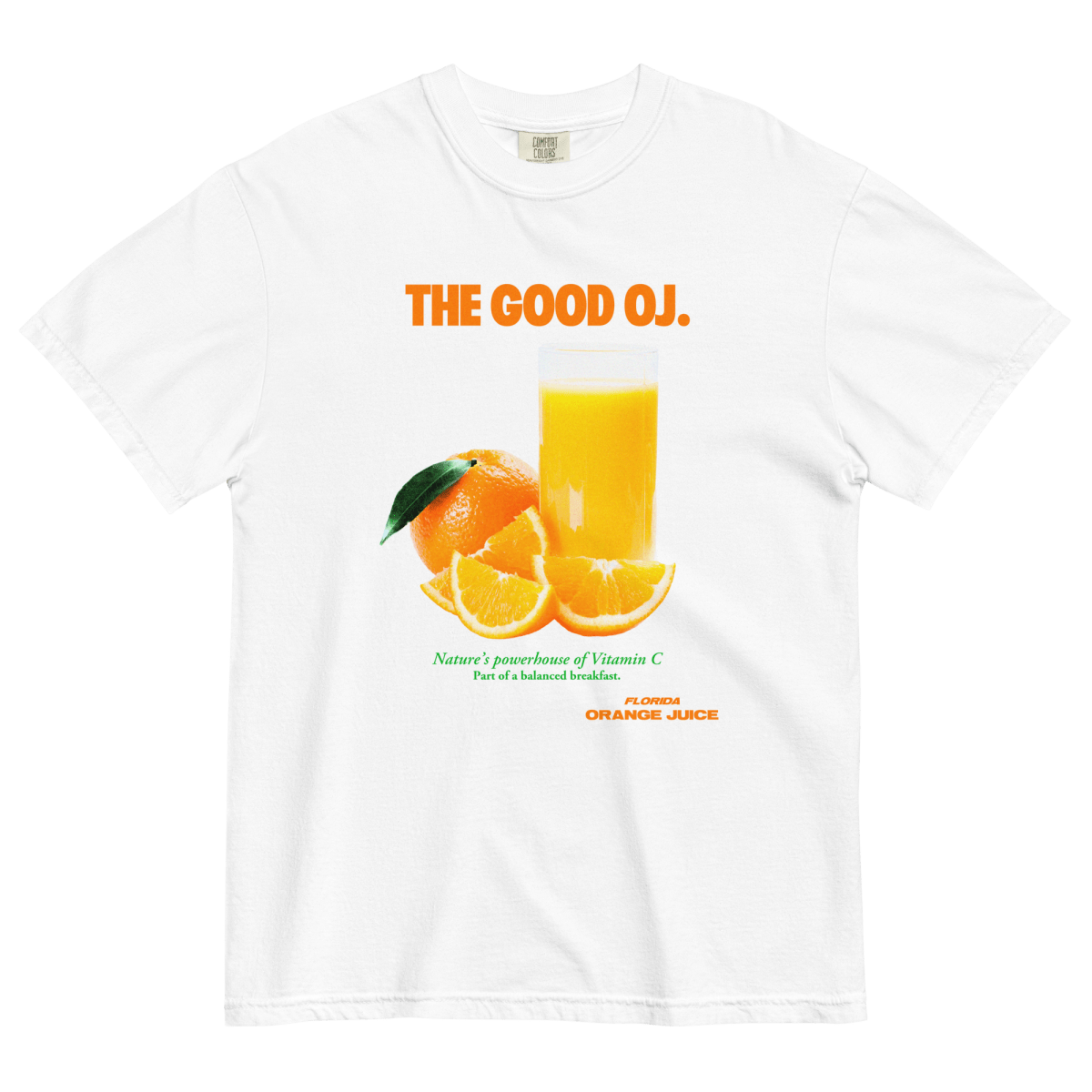 The Good OJ Breakfast T-Shirt - Polychrome Goods 🍊