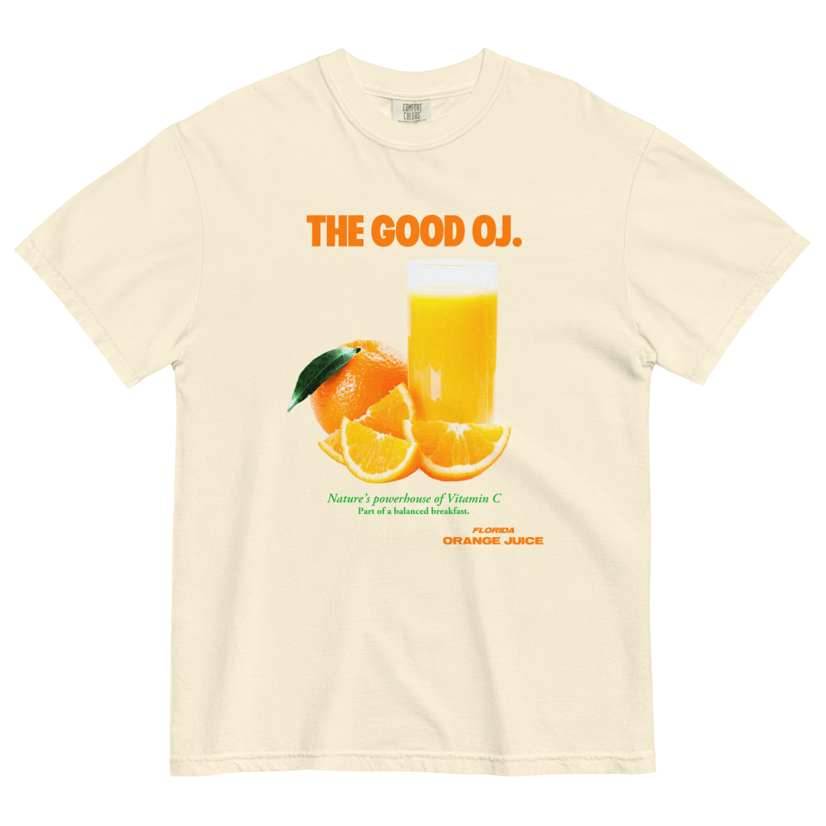 The Good OJ Breakfast T-Shirt - Polychrome Goods 🍊