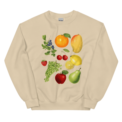 The Super Fruity Sweatshirt 🍊🍋🍒🍏 - Polychrome Goods 🍊