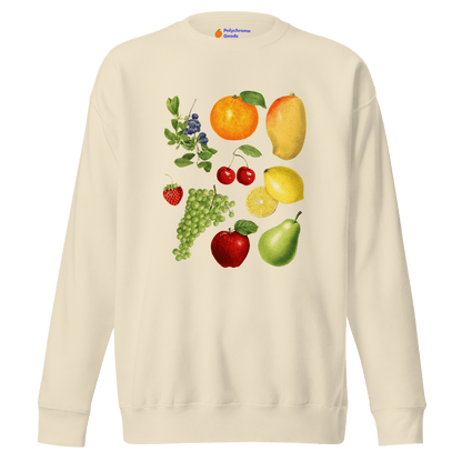 The Super Fruity Sweatshirt 🍊🍋🍒🍏 - Polychrome Goods 🍊