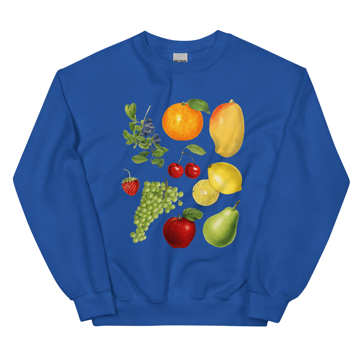 The Super Fruity Sweatshirt 🍊🍋🍒🍏 - Polychrome Goods 🍊