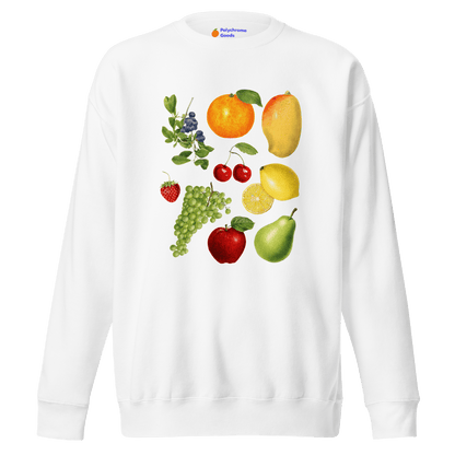 The Super Fruity Sweatshirt 🍊🍋🍒🍏 - Polychrome Goods 🍊