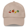 The Tutti Frutti Embroidered Hat - Polychrome Goods 🍊