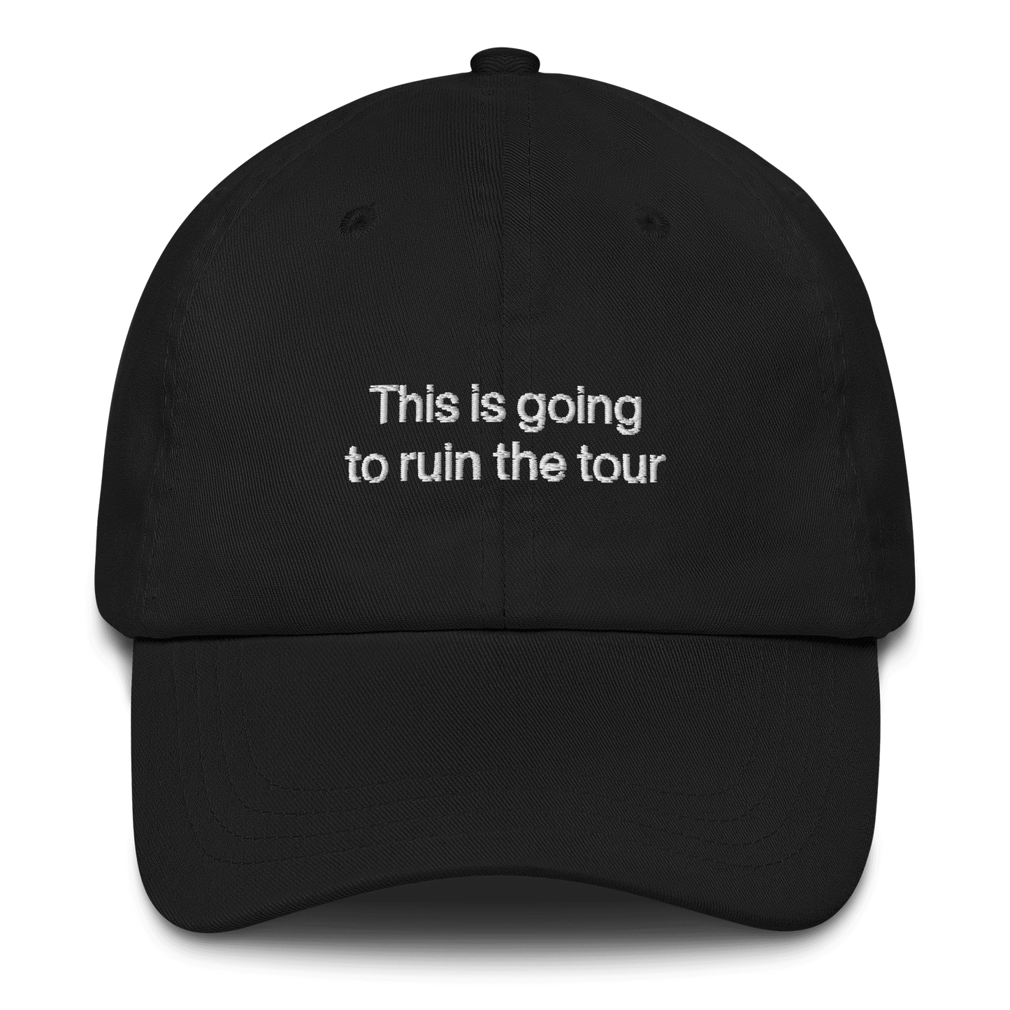 This is going to ruin the tour Embroidered Justin Timberlake Hat - Polychrome Goods 🍊