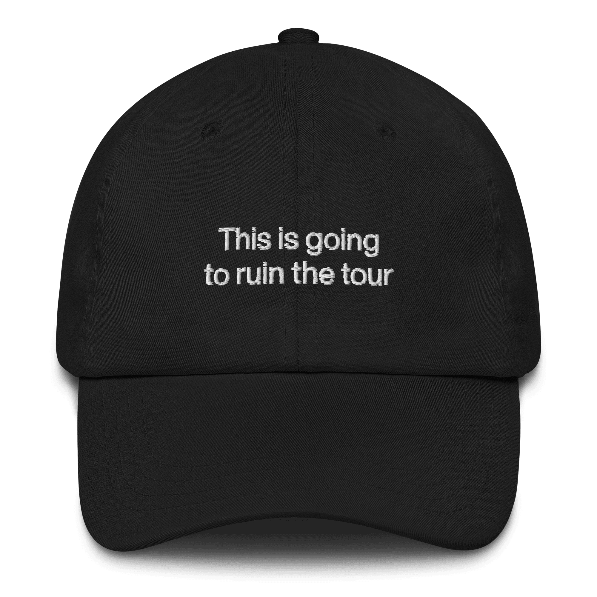 This is going to ruin the tour Embroidered Justin Timberlake Hat - Polychrome Goods 🍊