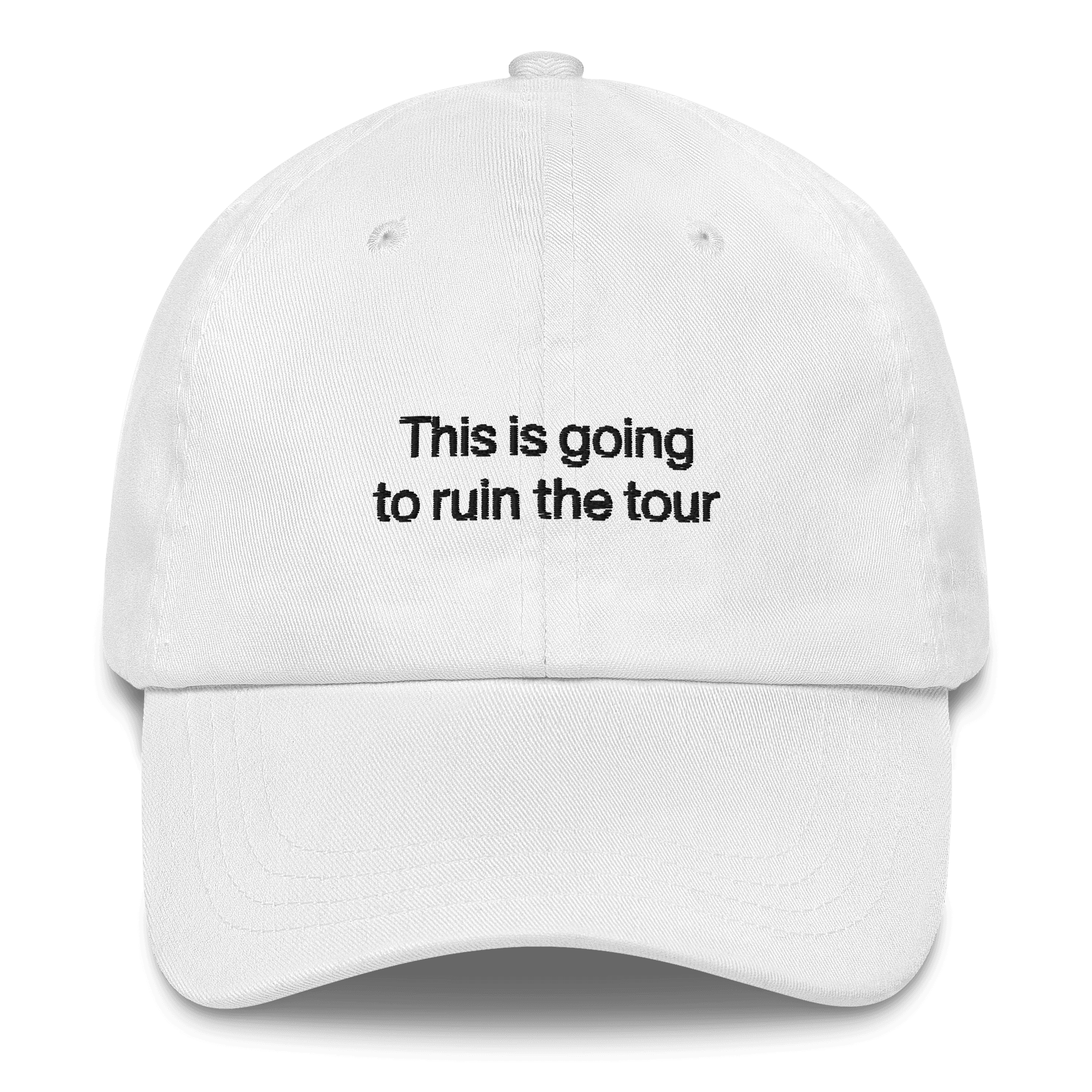 This is going to ruin the tour Embroidered Justin Timberlake Hat - Polychrome Goods 🍊