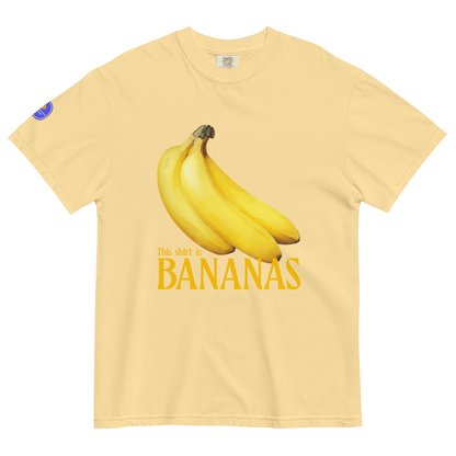 This shirt is BANANAS Shirt - Polychrome Goods 🍊