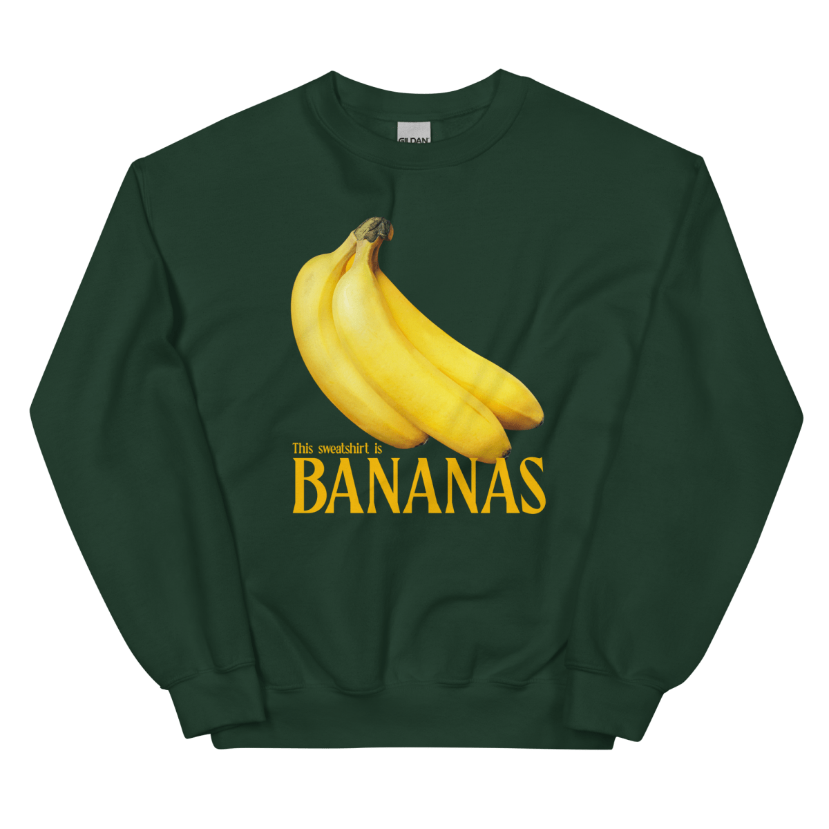 This sweatshirt is BANANAS 🍌 Sweatshirt - Polychrome Goods 🍊