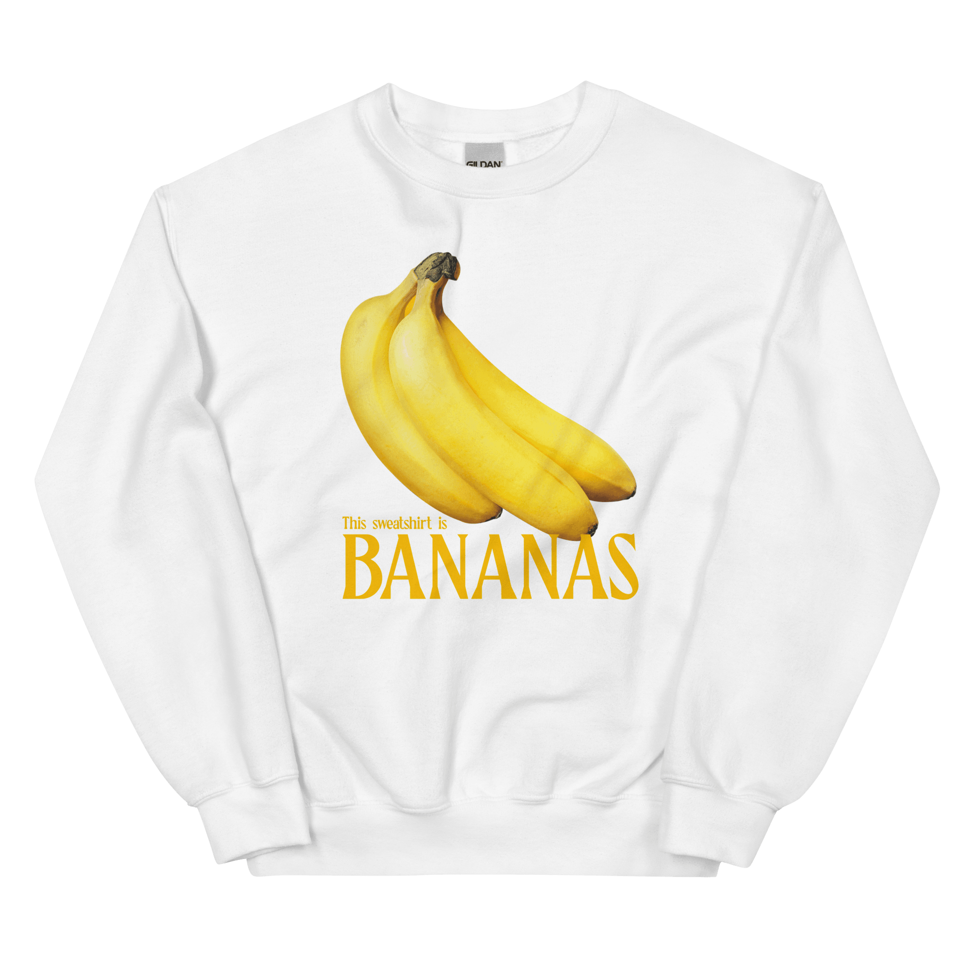 This sweatshirt is BANANAS 🍌 Sweatshirt - Polychrome Goods 🍊