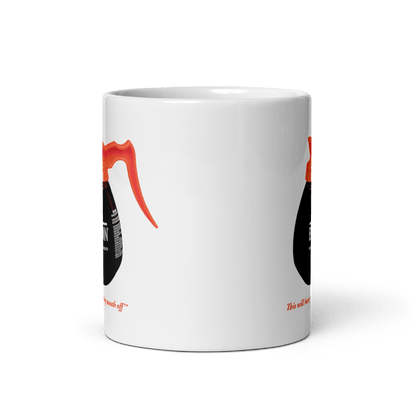 This Will Burn Your F*ing Mouth Off - Coffee Pot Mug - Polychrome Goods 🍊