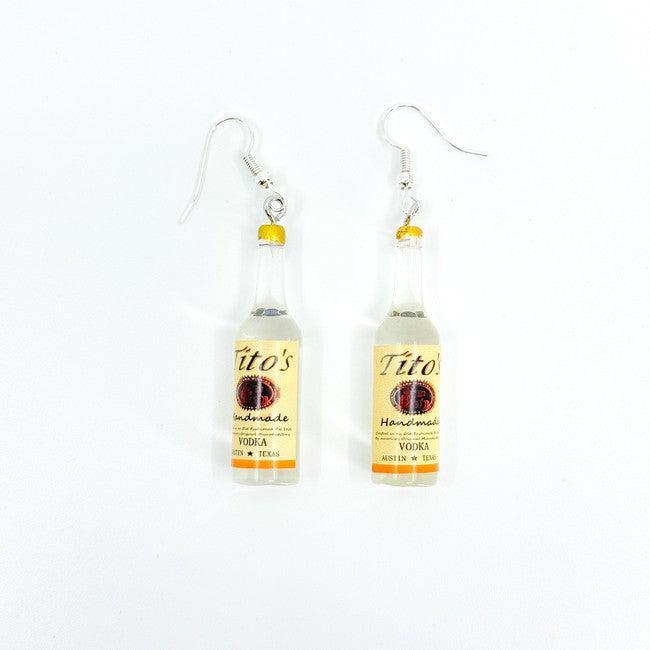 Tito's Vodka 3D Earrings - Polychrome Goods 🍊