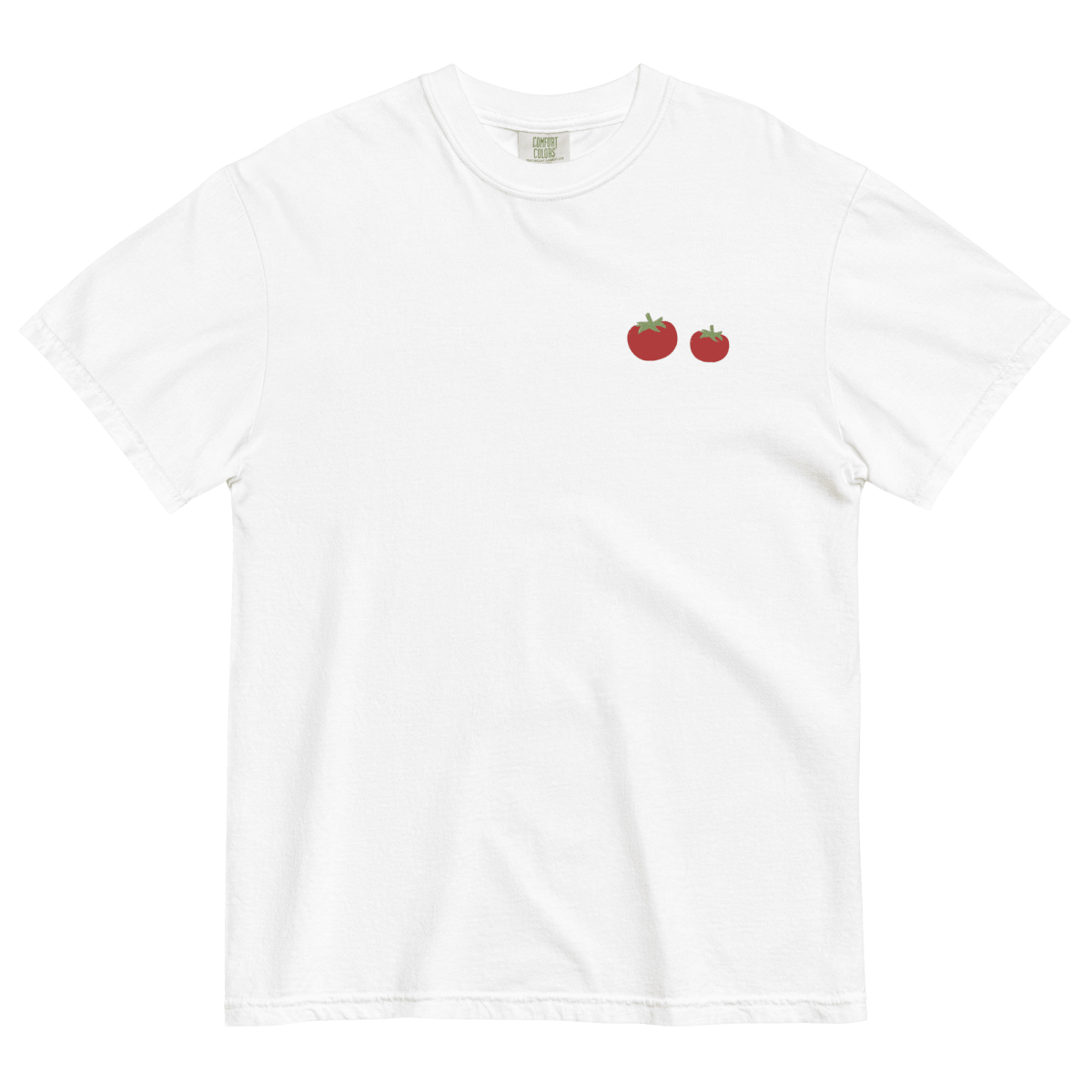 Tomato Twins Embroidered Shirt - Polychrome Goods 🍊