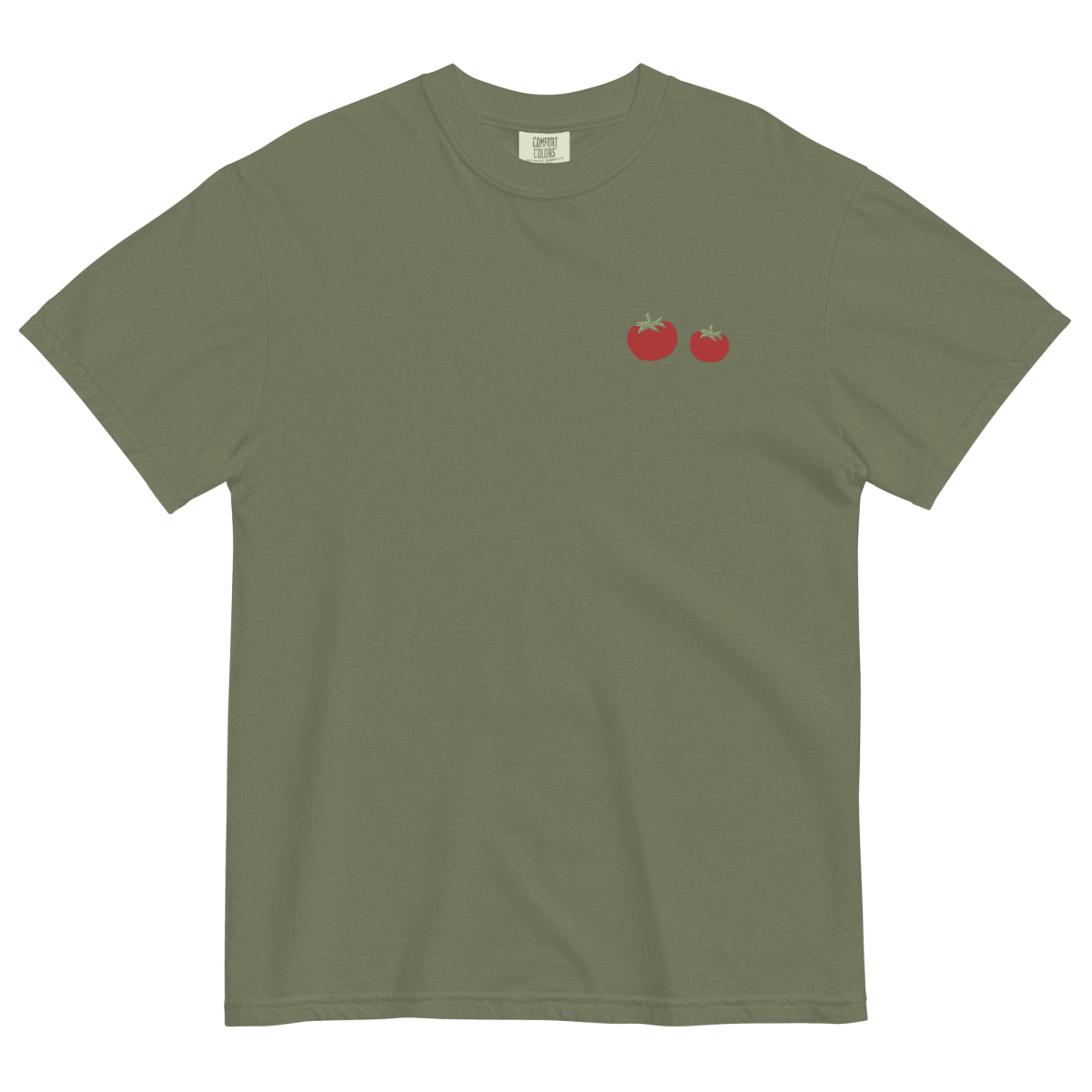 Tomato Twins Embroidered Shirt - Polychrome Goods 🍊