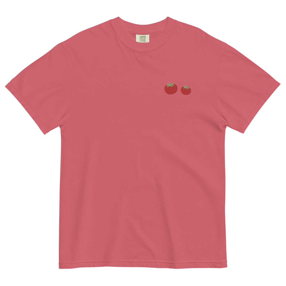 Tomato Twins Embroidered Shirt - Polychrome Goods 🍊