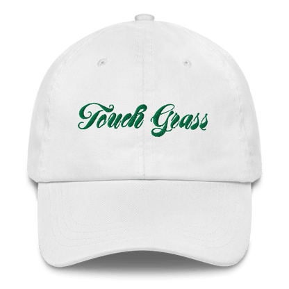 Touch Grass Embroidered Hat - Polychrome Goods 🍊