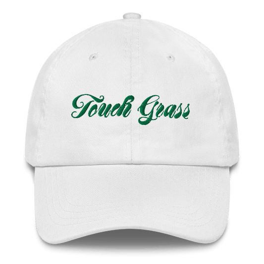 Touch Grass Embroidered Hat - Polychrome Goods 🍊