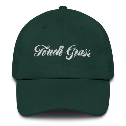 Touch Grass Embroidered Hat - Polychrome Goods 🍊