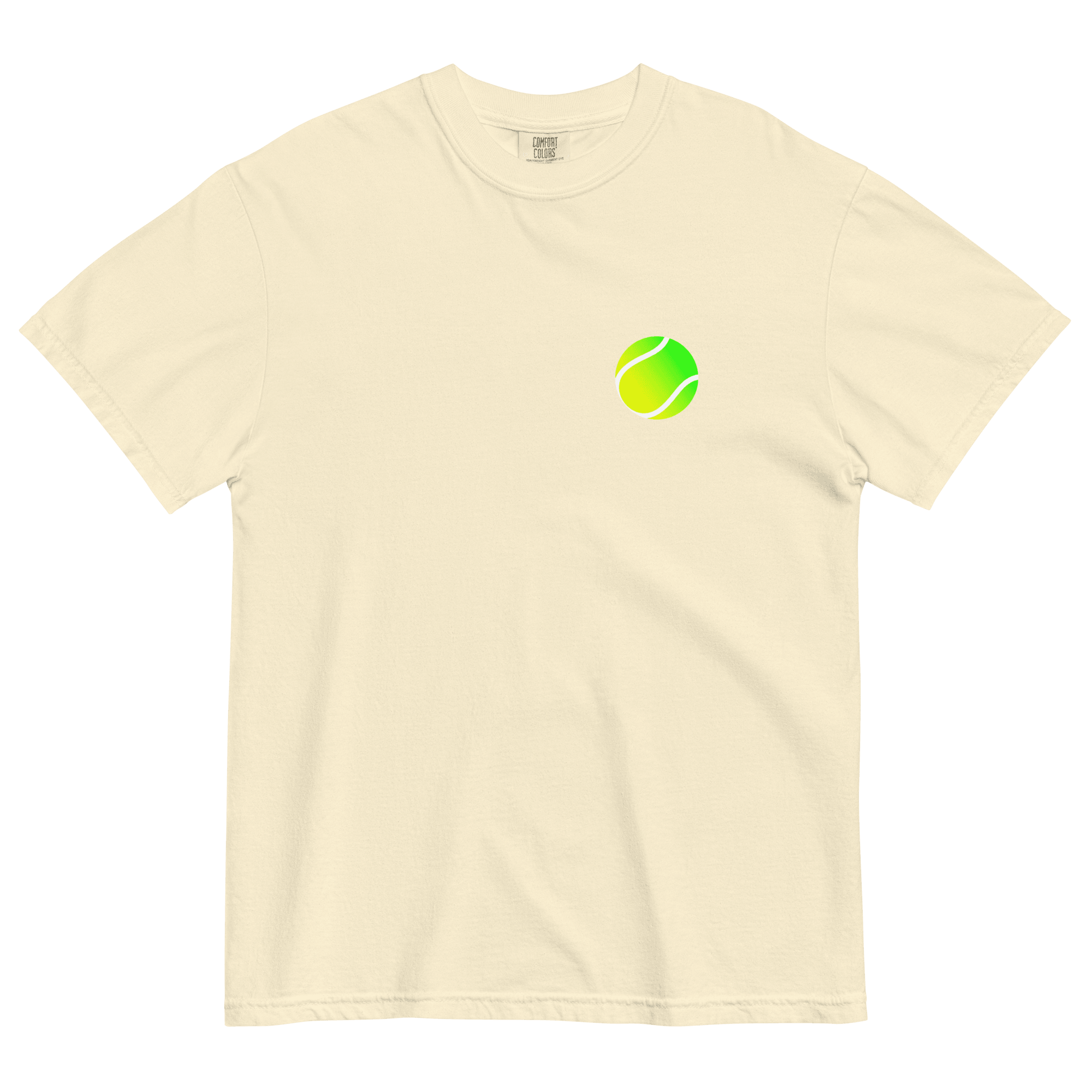 Tennis 🎾 is my Heart Embroidered Shirt - Polychrome Goods 🍊