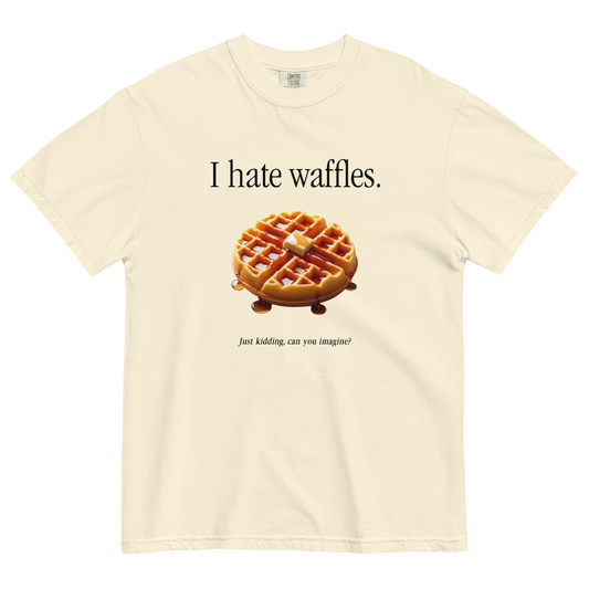 I hate waffles 🧇 T-Shirt