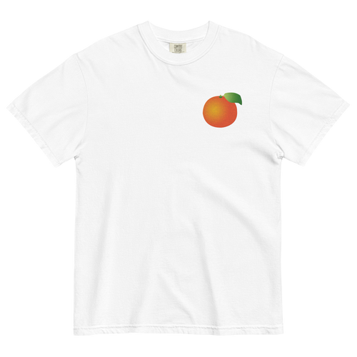 Orange 🍊 Gradient Embroidered Shirt