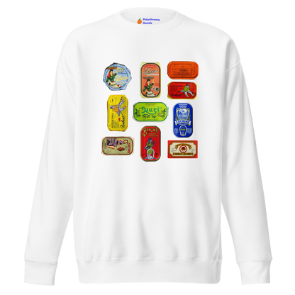 Boîtes de sardines du Portugal Sweatshirt unisexe