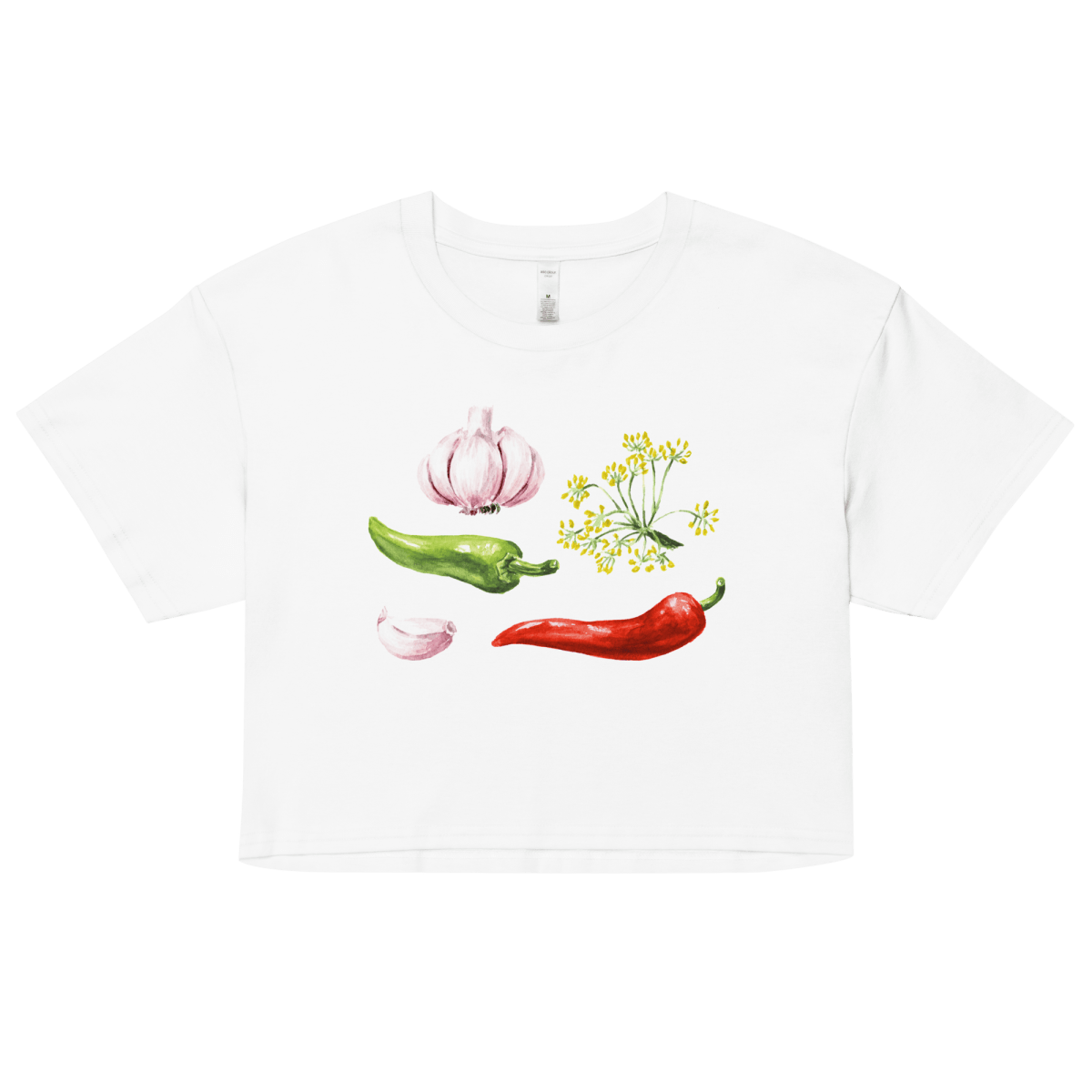 Veggies Crop Top - Polychrome Goods 🍊