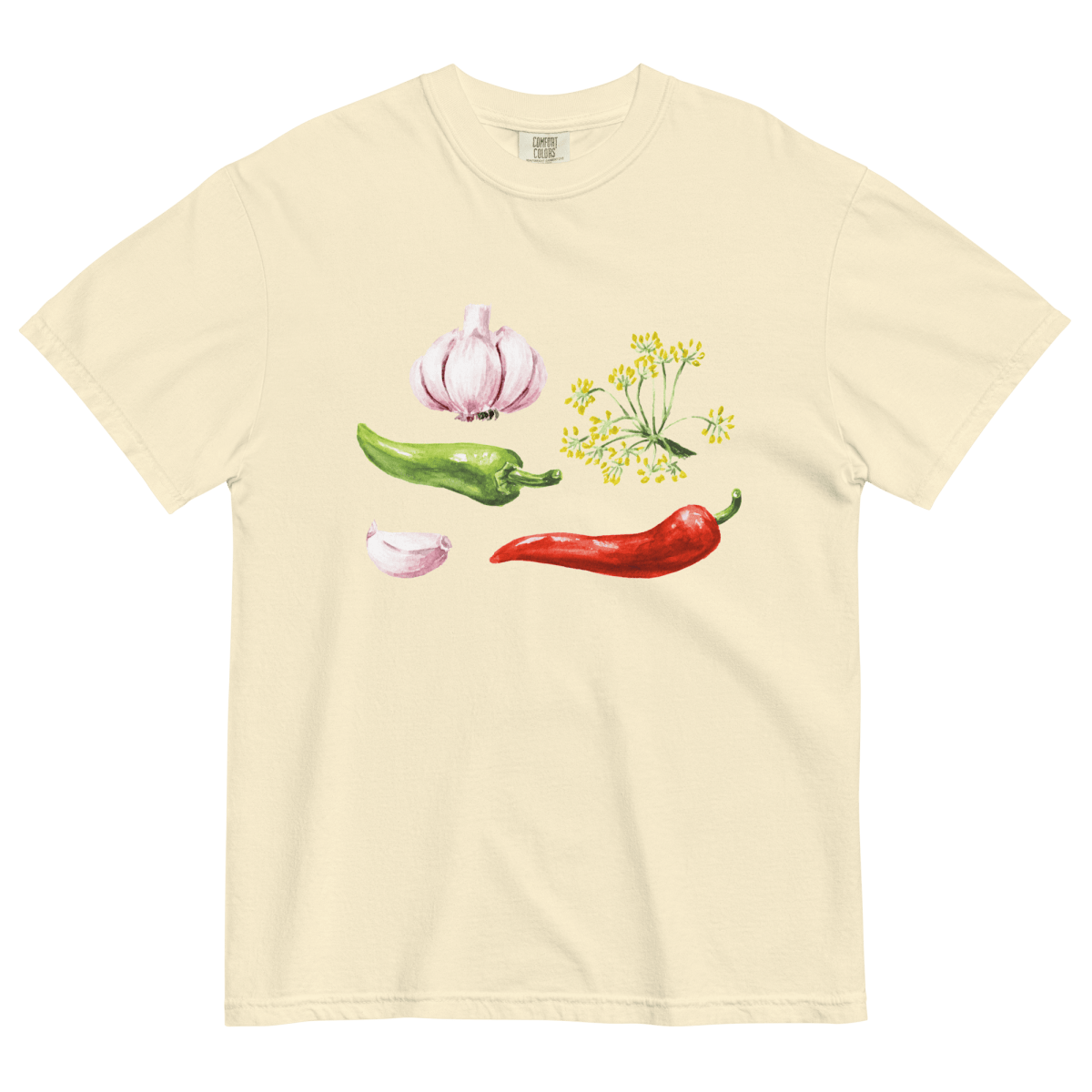 Veggies T-Shirt - Polychrome Goods 🍊