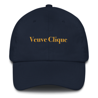 "Veuve Clique" Embroidered Hat - Polychrome Goods 🍊